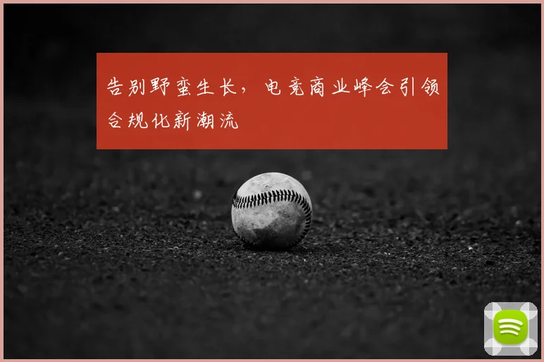 告别野蛮生长，电竞商业峰会引领合规化新潮流